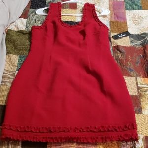 Lulus NWT red dress size L
